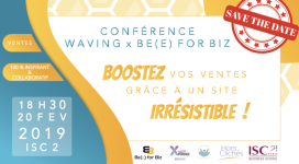 Conférence Waving ISC :  Comment booster ses ventes avec un site irrésistible 