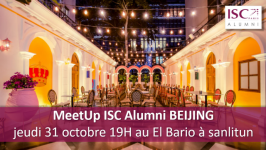 MeetUp ISC Alumni Beijing le 31 octobre