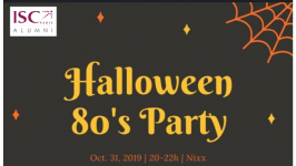 Halloween 80's party à Casablanca 