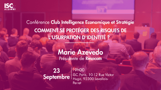 23 septembre : Conférence : Comment se protéger des risques de l'usurpation d'identité ?