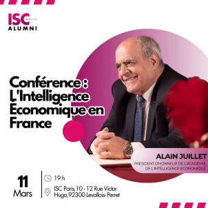 Conférence exceptionnelle : intelligence économique, de renseignement et de géopolitique ! 