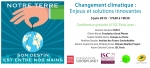 "Changement climatique : Enjeux et solutions innovantes" Conférence Vendredi 5 Juin 2015