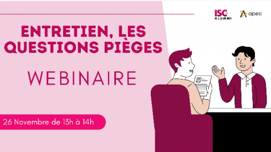 🌍 [Webinaire] Réussir vos entretiens : Déjouez les questions pièges 🌍
