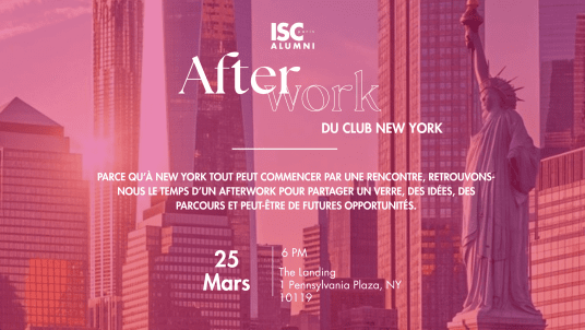 25 mars : Afterwork ISC Paris Alumni à New York !