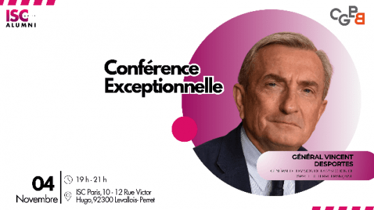 Conférence Exceptionnelle avec le Général Vincent Desportes